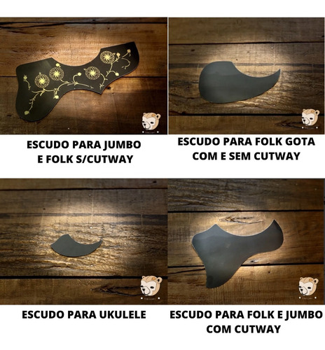Escudo Para Violão Baby Ou Junior Gs Mini Tagima Baby Taylor