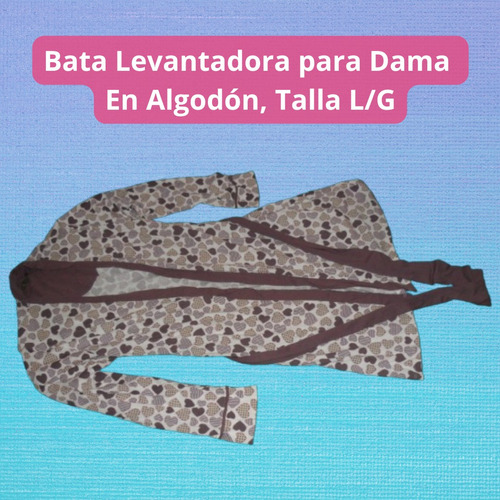 Bata Levantadora Para Dama, Talla L/g