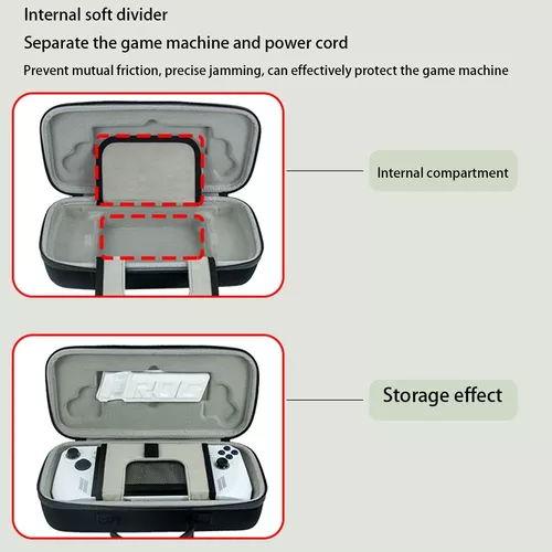 Case Estojo De Proteção Para Console Portátil Asus Rog Ally