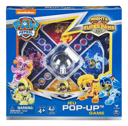 Cardinal Paw Patrol Pop Up Juego Para Niños Mighty Super Paw