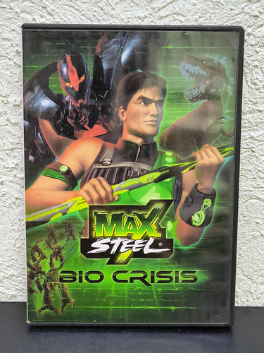 Dvd Max Steel Bio Crisis Mattel Usado Original (Usado)