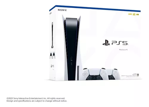 Joystick PlayStation 5 DualSense Blanco y Negro