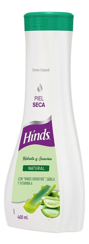  Crema Corporal Hinds Natural 400 Ml