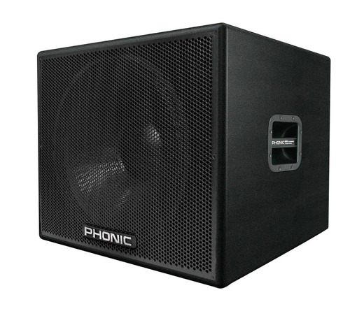 Bafle Subwofer Phonic Ask18sb 1x18 - 300w/4 Rms Alfombrado