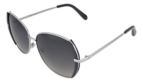 Lentes De Sol Fossil 66353786 Outlook Gris Mujer