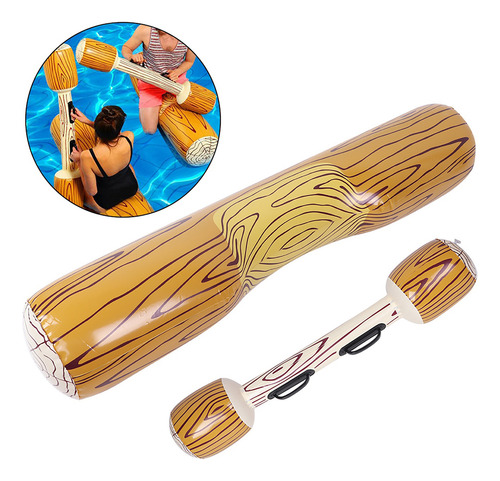 Flotador Inflable Grano De Mader Para Piscina 4 Piezas Juego
