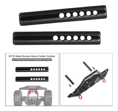 2 Reemplazo De Poste De Montaje De Parachoques Para -4 Axial