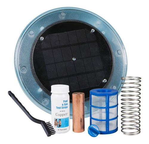 Imagen 3 de 6 de Ionizador Solar Para Piletas Boya Anti Sarro Bacterias Algas
