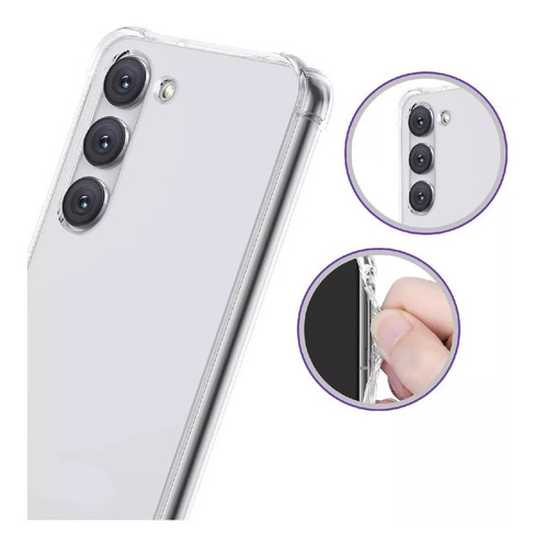 Imagen 4 de 6 de Carcasa Antigolpes + Lamina Para Samsung Varios Modelos