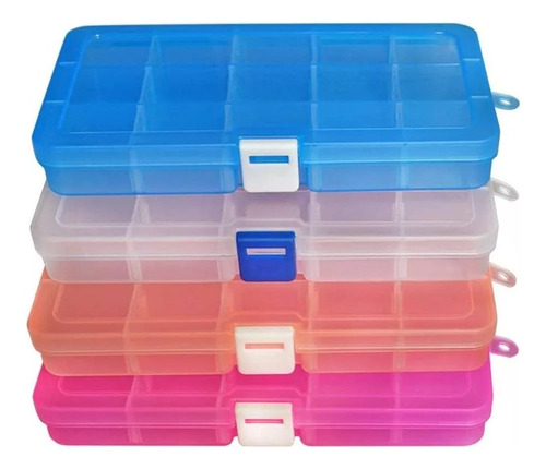 Organizador De Plástico Contenedor Caja