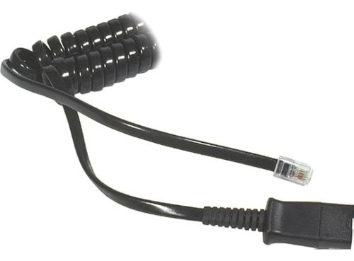 Plantronics Amplifier Coil Cord To Qd Modular Plug, 26716-01