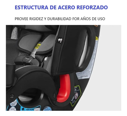 Silla De Auto Graco True3fit Lx 3en1 Color Gris