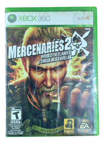 Mercenaries 2 Juego Original Xbox 360 (Reacondicionado)