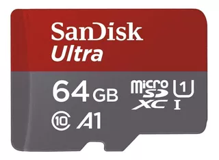 Sandisk 64gb Ultra Uhs-i Microsdxc Memory Card Sdsquar