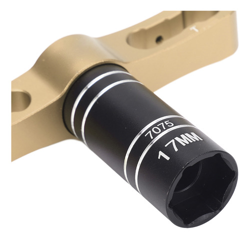 Llave De Rueda Rc, 17 Mm, Manguito Hexagonal Hexagonal Para