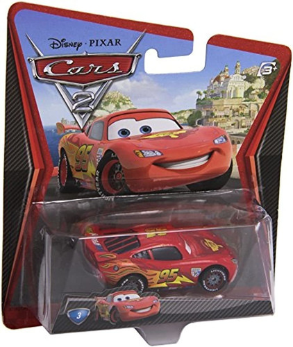 Carro De Cars 2, Rayo Mcqueen Con Racing Wheels