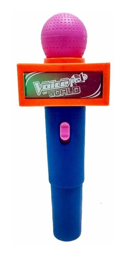 Imagem 2 de 5 de 2 Microfone Musical Infantil Brinquedo Com Som E Luz Oferta.