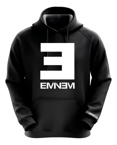 Polerón Negro Eminem Diseño 3