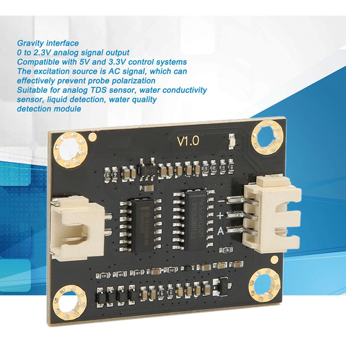 Sensor De Conductividad Del Agua Analog Tds 2 Sistemas De Co