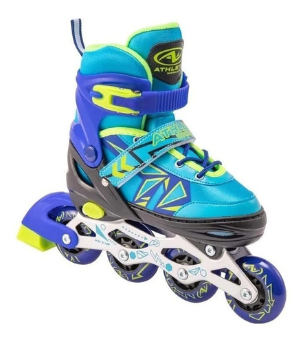 Patines Ajustable Para Niños Athletic Works Talla M Y S 