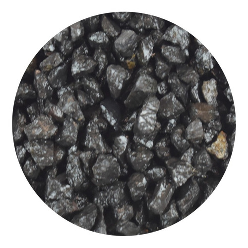 4x Grava Para Acuarios Lomas Mármol Negro Obsidiana 3kg 4133