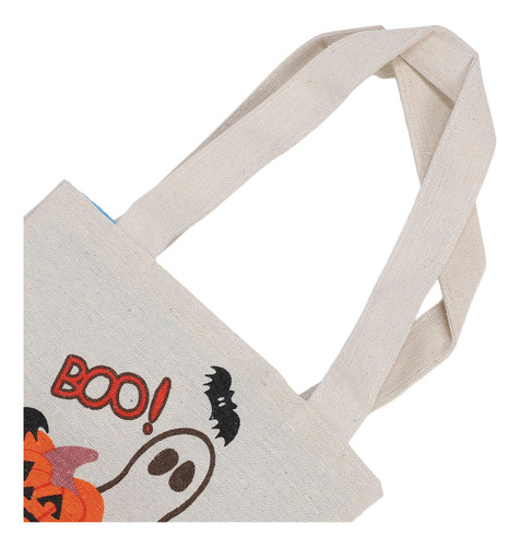 Bolsa De Lona Trick Or Treat, 4 Unidades, Caramelos Y Aperitivos Individuales