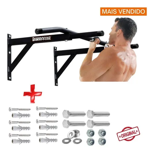 Barra Fixa De Parede Crossfit Pull-up P/ Treinar Em Casa