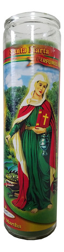 Santa Marta (santa Martha) Vela Perfumada Verde