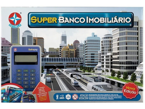Jogo Super Banco Imobiliário Estrela
