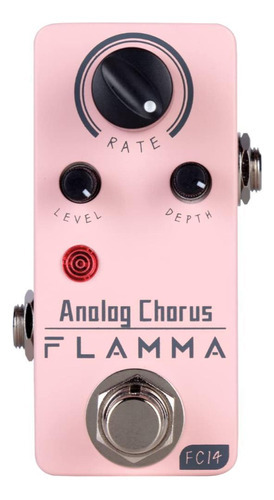 Pedal Mini Guitarra Flamma Analog Chorus Fc14