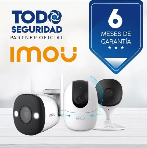 Kit Ip Imou Nvr Inalambrico 8ch+ 4 Camara Wifi 1080p + Disco
