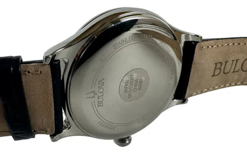 Reloj Bulova Clasico Cuarzo 96b233 Envio Rapido