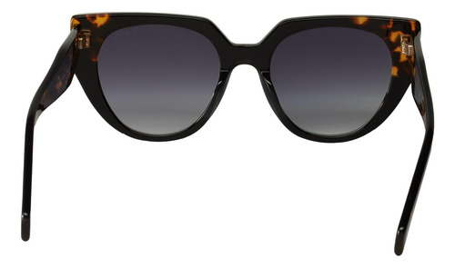 Prada Spr 14w 389-0a7 Oversized Cat Eye Cafe Degradado (Usado)