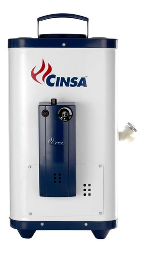 Calentador De Paso Cinsa Cdp-06 De 5 Litros 1 Servicio Color Blanco/azul Tipo De Gas Glp No Aplica