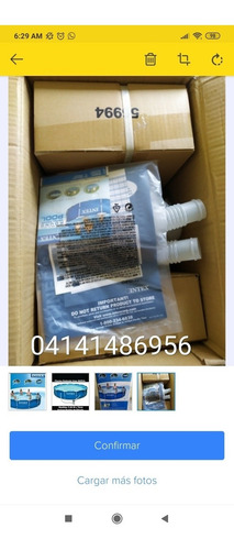 Piscina Redonda Estructural Intex Familiar 3.66x76+bomba 280