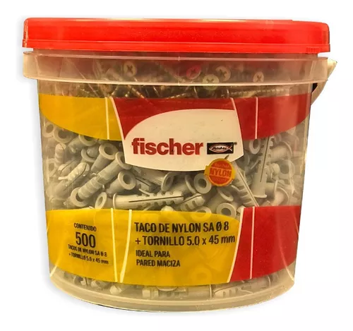 FISCHER TARUGO 8 SX BALDE X800 UNIDADES (616290)