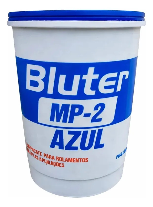 Graxa Azul Para Rolamentos Mp2 Litio 1kg Bluter