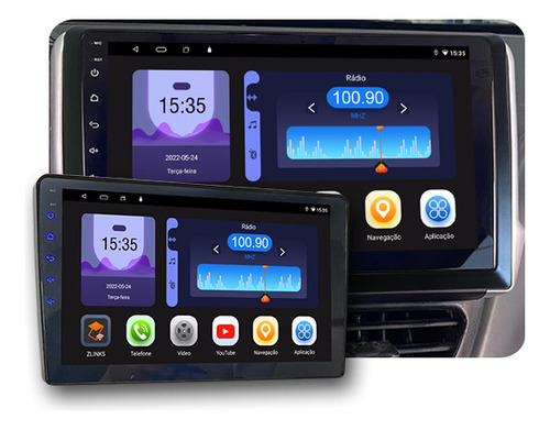 Multimídia Peugeot 2008 208 2017 2018 2019 2020 V2 Octa 4g 9