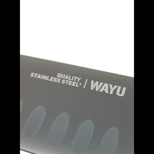 Cuchillo Santoku Wayu 30cm Acero Antiadherente