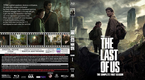 The Last Of Us 2023 Temp. 1 En Bluray Ing/esp. Lat. 3 Discos