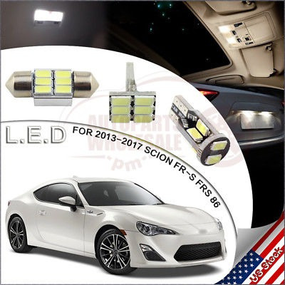 6pcs Led Luces Interiores Paquete Blanco Para 2013-2017 Scio