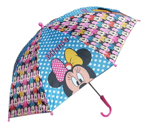 Paraguas Lluvia Infantiles Disney Minnie Mouse Mundo Manias