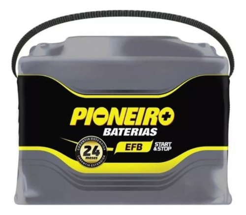 Bateria Start Stop  Pioneiro Efb72d  72ah 24 Meses Garantia
