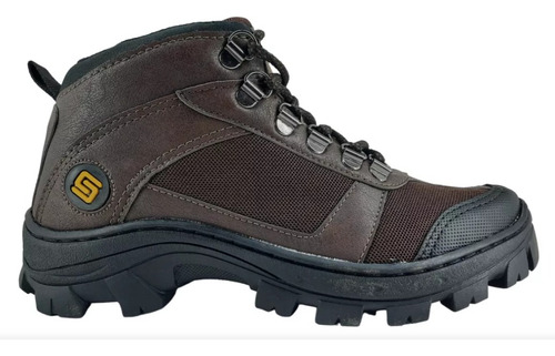 Zapatillas Borceguies Hombre Trekking Cosidas Art #1021