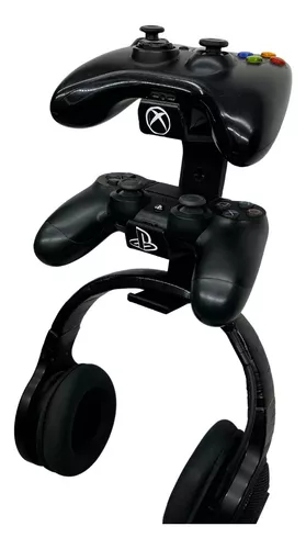 Suporte Gamer De Controle E Headset Para Ps4 Xbox One Ps5 na