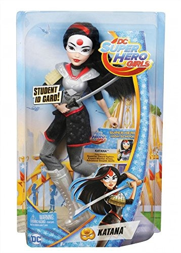 Dc Super Hero Girls Katana Action Figure Doll, 12  