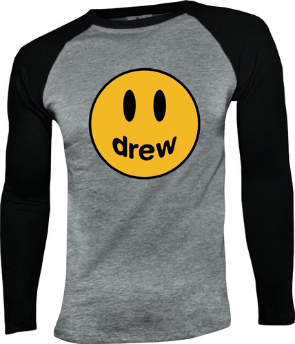 Camiseta Drew Justin B Manga Larga Camibuso Raglan Cs