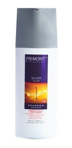 Shampoo Silver Primont 410ml 