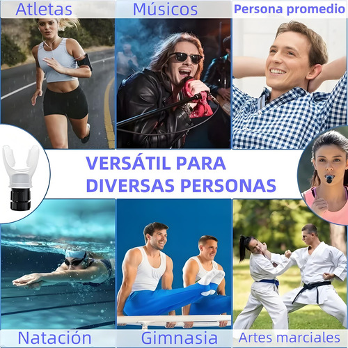 2pcs Entrenador De Respiración, Ejercicio Pulmonar Portátil