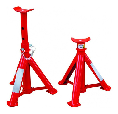 Imagen 3 de 6 de Caballete Tripode Plegable 2 Tn 3 Pos. Auto/camioneta X1